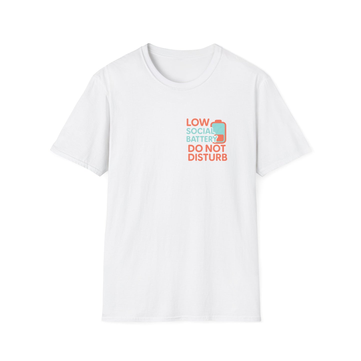 Low Battery Club Unisex Softstyle T-Shirt, Funny Tee for Introverts, Perfect Gift for Friends, Social Battery Shirt, Casual Wear, [...]