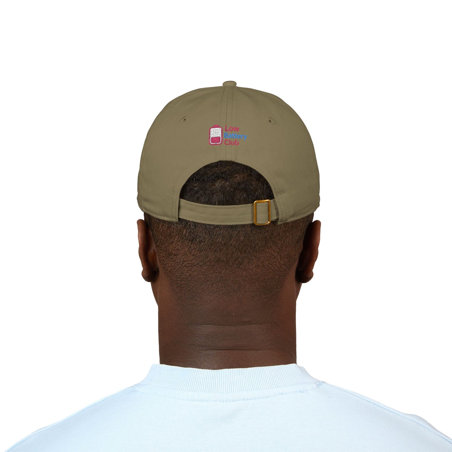 Organic Embroidered Baseball Cap - Do Not Disturb, Low Battery Club, Perfect Gift for Introverts, Casual Wear, Unique Accessories