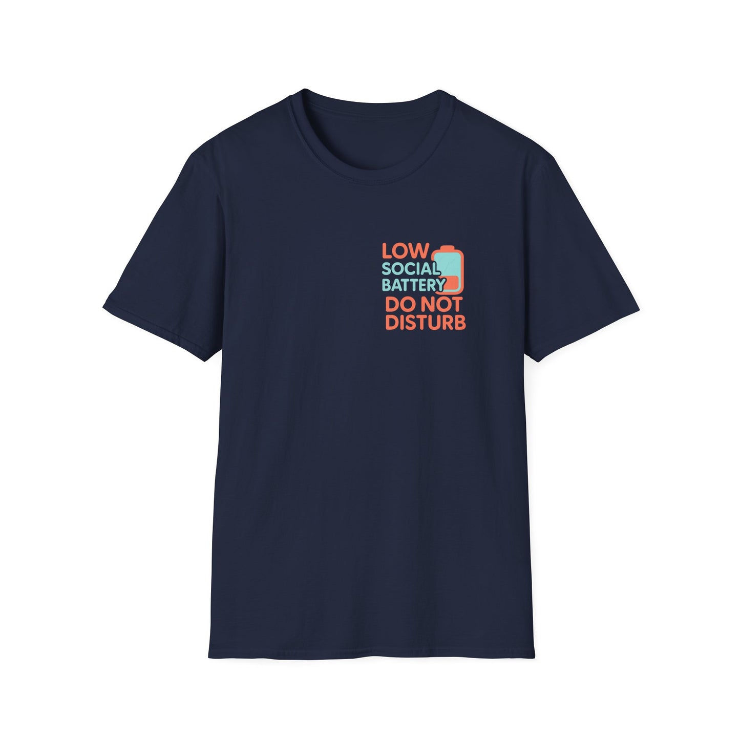 Low Battery Club Unisex Softstyle T-Shirt, Funny Tee for Introverts, Perfect Gift for Friends, Social Battery Shirt, Casual Wear, [...]