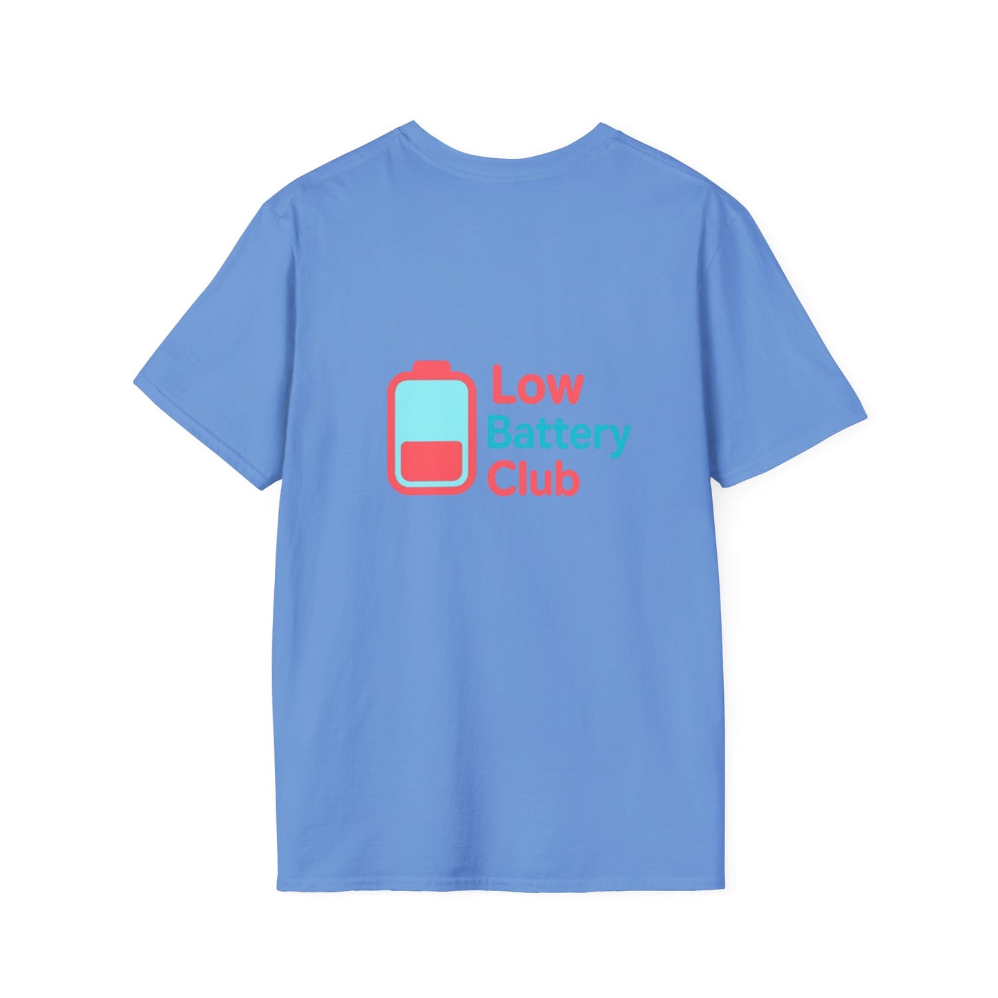 Low Battery Club Unisex Softstyle T-Shirt, Funny Tee for Introverts, Perfect Gift for Friends, Social Battery Shirt, Casual Wear, [...]