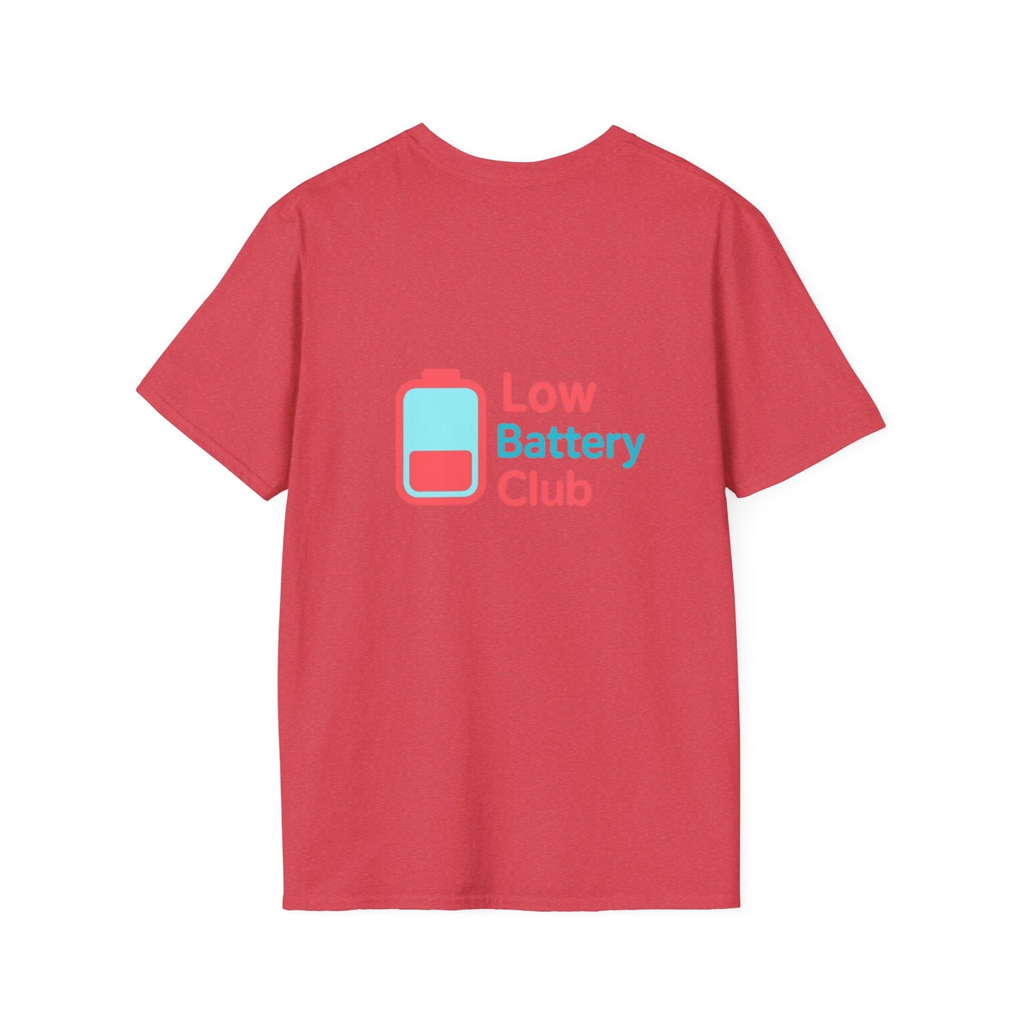 Low Battery Club Unisex Softstyle T-Shirt, Funny Tee for Introverts, Perfect Gift for Friends, Social Battery Shirt, Casual Wear, [...]