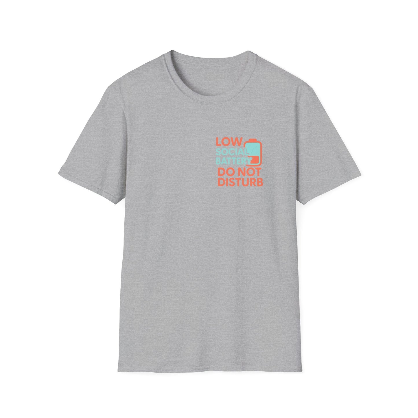 Low Battery Club Unisex Softstyle T-Shirt, Funny Tee for Introverts, Perfect Gift for Friends, Social Battery Shirt, Casual Wear, [...]